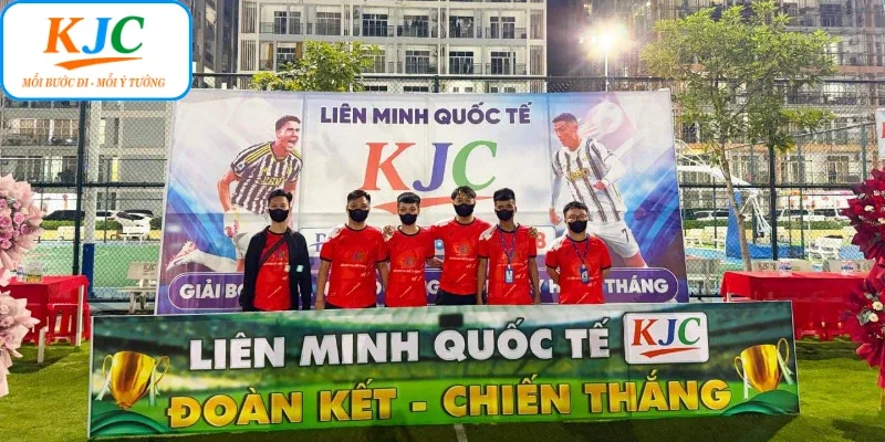 Ảnh đại diện giải bóng đá nội bộ kjc 2025
